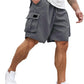 🩳 TIJDELIJKE AANBIEDING: 50% KORTING! ✨ Heren cargoshorts – Relaxed fit, boven de knie, trekkoord, ademend ☀️