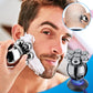 💪 7D-scheerapparaat met opzetstukken | 5-in-1 multifunctioneel ⚡ Draadloos opladen + LED-batterij-indicator 🚿 Geschikt voor droog en nat gebruik · Afwasbaar 🪐 Handig voor onderweg