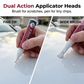 🚗50% KORTING🖊️ Zwarte lakstift | Bedekt krassen direct · Applicatorpunt met dubbele werking · Duurzame, waterbestendige afwerking