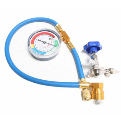 🔧 50% KORTING! ❄️ R134a airco-vulslang met meter – Lekvrij, gemakkelijk af te lezen en geschikt voor auto’s, vrachtwagens of airco’s thuis – veilig zelf bijvullen 🚗