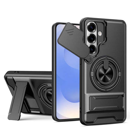 📱 TIJDELIJKE AANBIEDING: 50 % KORTING! ✨ Samsung-hoesje – uitschuifbare camerabescherming, draaibare ring & magnetische bevestiging, perfecte bescherming & stijl 🔄