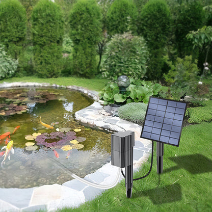 🔥 50% KORTING 🐟 Door zonne-energie aangedreven vijverbeluchter met ingebouwde luchtpomp ☀️ Voorzie het water efficiënt van zuurstof – zonder stroomkosten 🌿