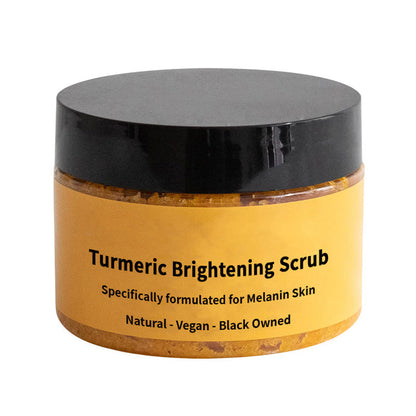 🛁50% KORTING🧴 Kurkuma-lichthoudende lichaamsscrub | Exfoliatie met natuurlijk zeezout · Voedend met jojoba-olie · Vermindert een doffe teint · Geschikt voor gezicht en lichaam