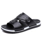 👞 50% KORTING! 💫 Slip-on sandalen van kunstleer voor heren – Ademend mesh en antislipzool – Comfortabele pasvorm, ideaal voor de zomer, het strand of dagelijkse wandelingen 🏖️