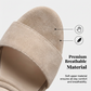 👡 50% KORTING! ☀️ Sandalen met sleehak voor dames – Comfortabel, stevig en stijlvol – perfect voor zomerjurkjes, korte broeken of een dagje in de stad – dempende zool voor lange wandelingen 🌸