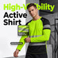👕 50% KORTING! 🏃‍♂️ Sportieve heren-longsleeve – vochtafvoerend en met subtiele print – perfect voor actieve dagen, joggen of vrije tijd – ademend en comfortabel 🌿