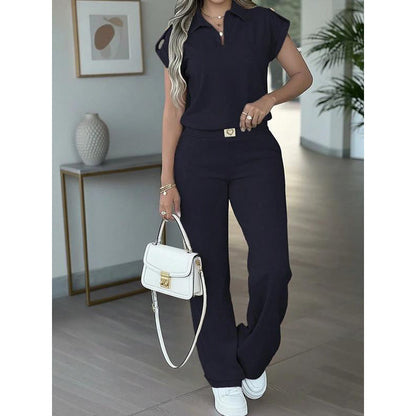 🔥👚 50% KORTING! Casual tweedelige set voor dames – een nonchalante set voor dagelijks gebruik, op kantoor en op reis. 🌸💨