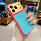 🎁 NU 50% KORTING! Levendig dopamine-hoesje van acryl – contrasterende kleuren die je stijl een boost geven en je iPhone beschermen 📱🌈