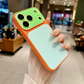 🎁 NU 50% KORTING! Levendig dopamine-hoesje van acryl – contrasterende kleuren die je stijl een boost geven en je iPhone beschermen 📱🌈