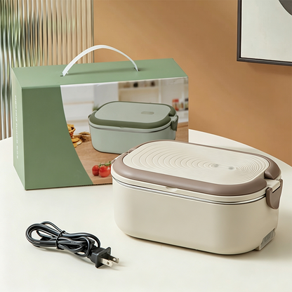 📢📢50% KORTING !! ⏰Draagbare elektrische lunchbox met verwarming – voedselverwarmer zonder water