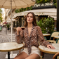 🐆 Dames V-hals Luipaardprint Top | Stijlvol & Trendy – Nu met Zomerkorting! 🌟