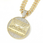 🤩 Statement-hanger met ketting in Cubaanse stijl