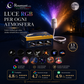 🌌 NU 50 % KORTING! 💫 USB-lamp met sterrenhemelprojectie – 13 verwisselbare filmschijfjes & flexibele hals – perfect voor de slaapkamer ✨