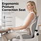❄️Zomerfresh 50% Korting!🪑Ergonomisch Memoryschuim Zitkussen Met Rugondersteuning – Blijf De Hele Dag Comfortabel, Perfect Voor Kantoor, Auto En Thuis