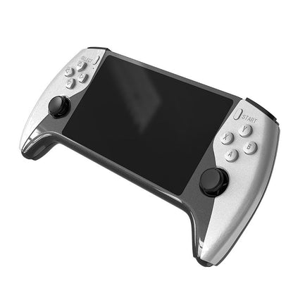 🎮🕹️ 50% KORTING! Draagbare spelconsole – Spelmodus voor twee spelers, ergonomische handgreep. 5″ HD-scherm, lange batterijduur. Retroplezier, waar je ook bent! ✨🔋