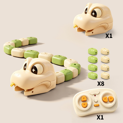 🐍 Battle Snake met afstandsbediening – Magnetisch rekbaar voor plezier met het hele gezin en binnenspeelplezier