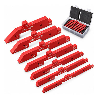 📐 50% KORTING! 🪵 Afstelblokken voor houtbewerking – aluminium, nauwkeurige en snelle afstelling ✨