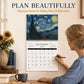 🎨 Kunstwandkalender 2027 – Op Van Gogh geïnspireerde bloemmotieven voor thuis en op kantoor