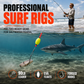 🎣 NU 50 % KORTING! 🌊 Kant-en-klare surfvisuitrustingen met dobbers en cirkelhaken – voor zee- en kustvissen ✨