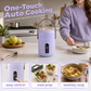 🍲50% KORTING! Multifunctionele elektrische kookpot van 1 liter – keramische antiaanbaklaag, warmtebehoud tot 8 uur en 360°-verwarming voor gezond en stil koken, waar je ook bent 🏆✨