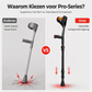 📢📢50% KORTING !! ⏰ Opvouwbare onderarmkrukken – Antislip & mobiliteitshulpmiddel ✨💪